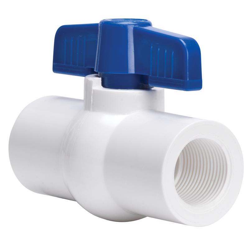 BAL VALVE PVC THRED 1/2