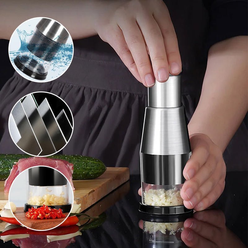 🔥Summer Sale 49% OFF -Pressed Garlic Chopper