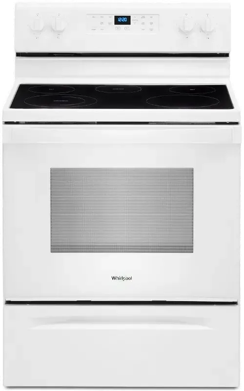 Whirlpool 5.3 cu. ft. Electric Range - 30 Inch White