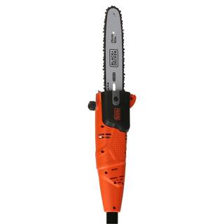 BLACK+DECKER 10 in. 6.5 AMP Corded Electric Pole Saw with Automatic Oiler PP610