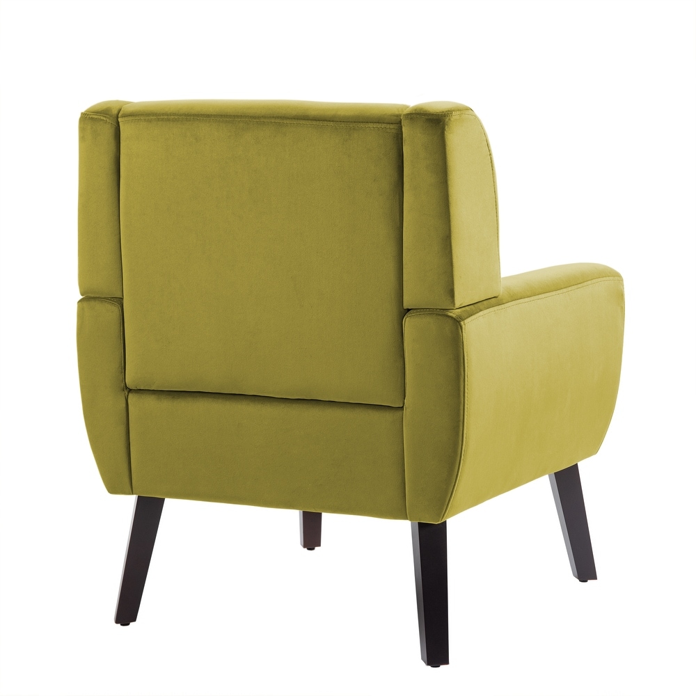 Modern Accent Chair Velvet Armchair