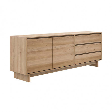 Buffet Wave 205X46X77CM Chêne Ethnicraft - Mobilier Intérieur - GRIIN