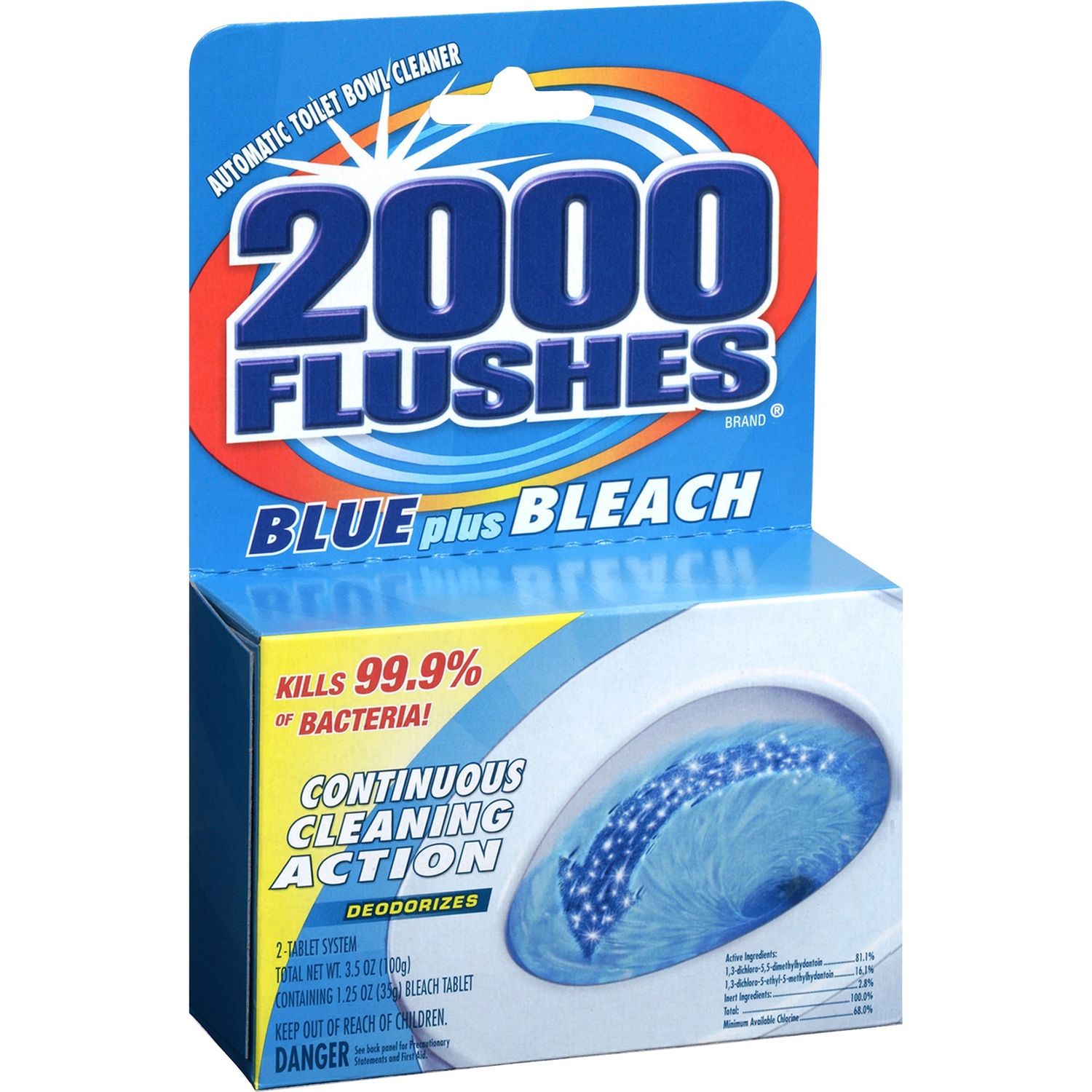 2000 Flushes Blue