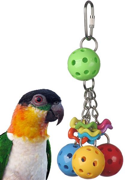 Super Bird Creations Jingleberries Bird Toy， Small/Medium