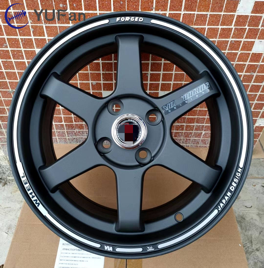 New design  15  inch TE37 Car refitting Casting wheel rims Passenger Car Wheels tires other wheels.