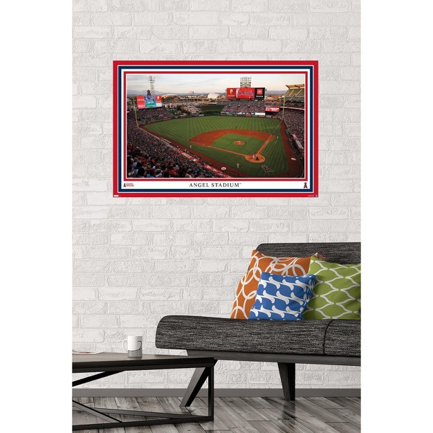 Trends International Mlb Los Angeles Angels Angel Stadium 22 Unframed Wall Poster Prints