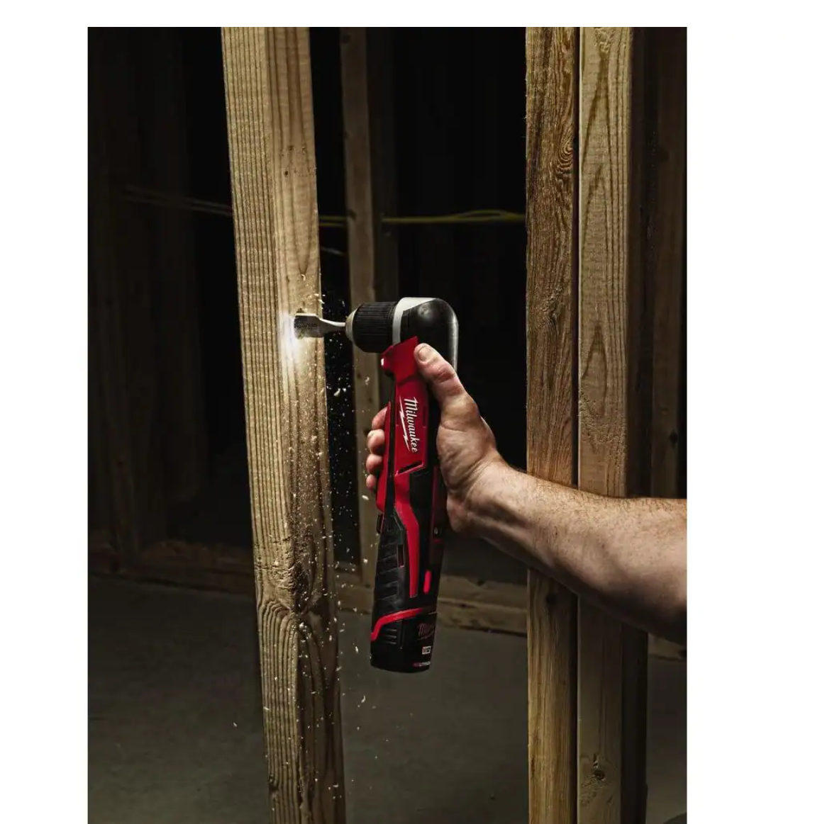 Milwaukee 2505-22-2415-20 M12 FUEL 12-Volt Lithium-Ion Brushless Cordless 4-in-1 Interchangeable 3/8 in. Drill Driver Kit with Right Angle Drill