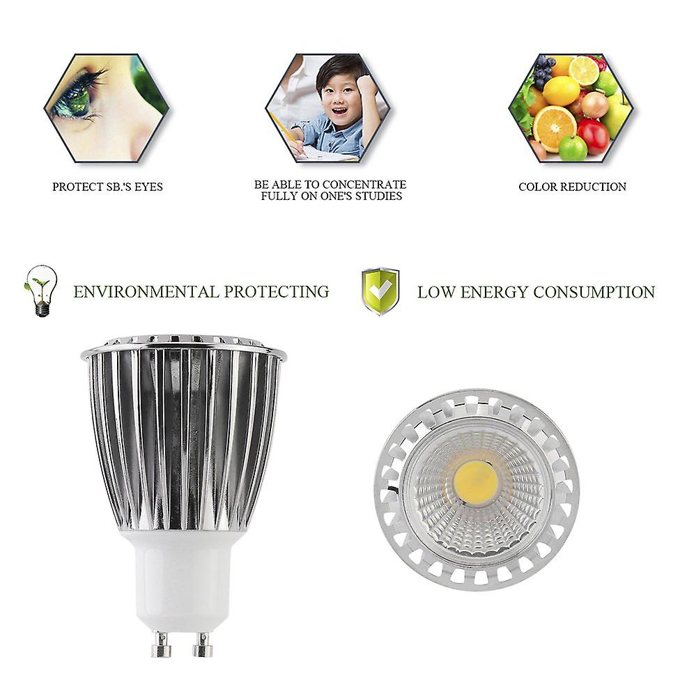 2800k 4000k 6000k Led Lamp High Brightness Gu10 Led Spotlight Replacement Lamp