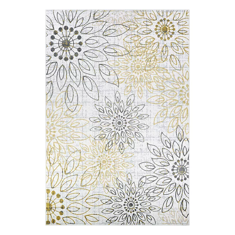 Couristan Calinda Summer Bliss Medallion Rug