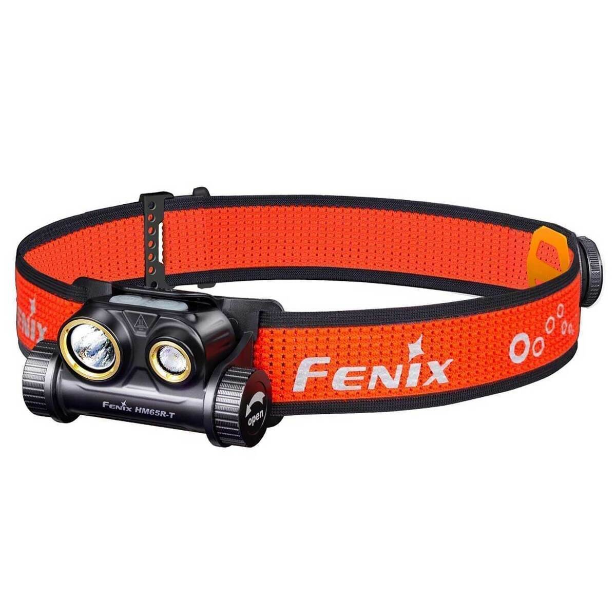 Fenix HM65RT Rechargeable 1500 Lumen Headlamp  Orange