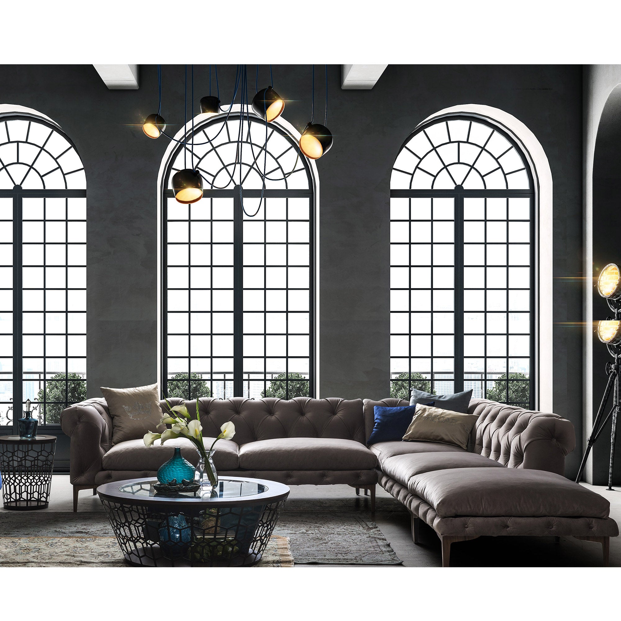 Porto Sectional Sofa Por001