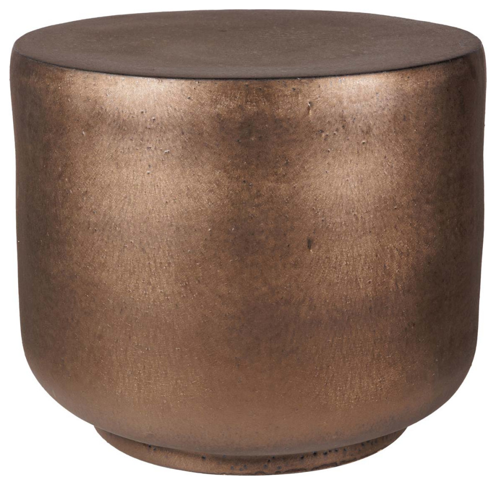 Serenity Grazed Side Table Tall   Contemporary   Side Tables And End Tables   by Seasonal Living Trading LTD  Houzz