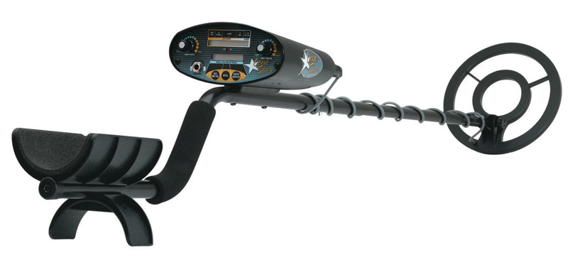 Bounty Hunter Lone Star Black Metal Detector