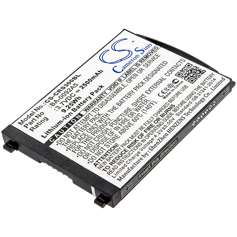 Cipherlab RS30 Replacement Battery BatteryClerkcom Barcode