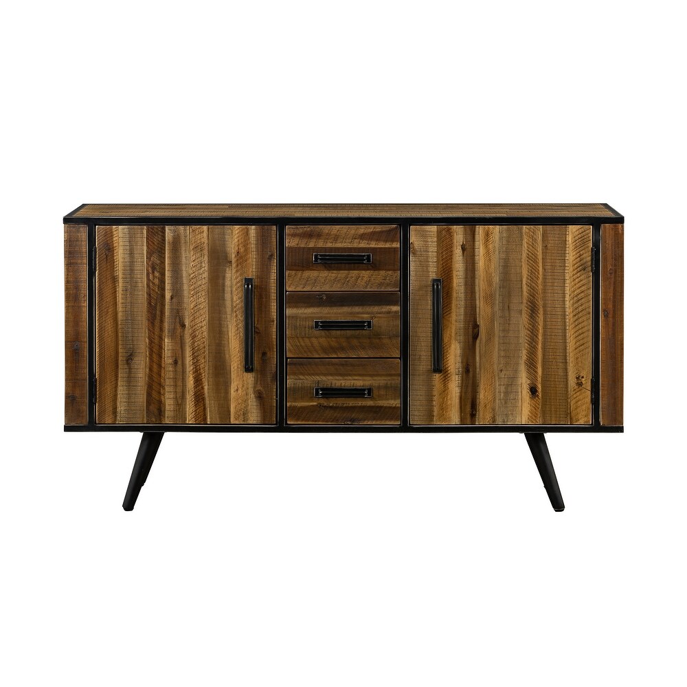 Cusco Acacia Wood Sideboard Buffet Console Cabinet