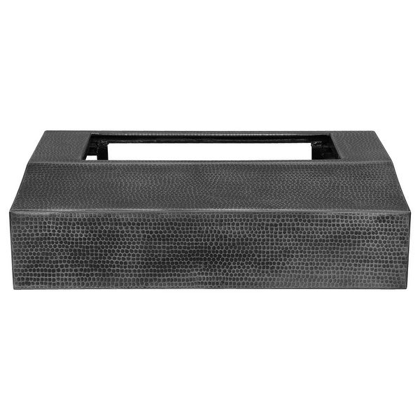 30 Inch 735 CFM Hammered Zinc Under Cabinet Range Hood with Screen Filters (HV-UC30217Z-C2030BP)