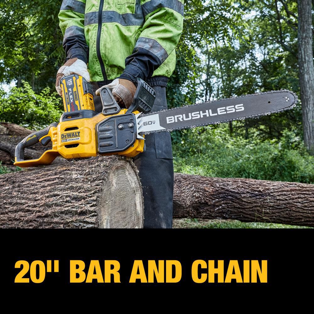 DEWALT FLEXVOLT 60V MAX Chainsaw Brushless Cordless 20