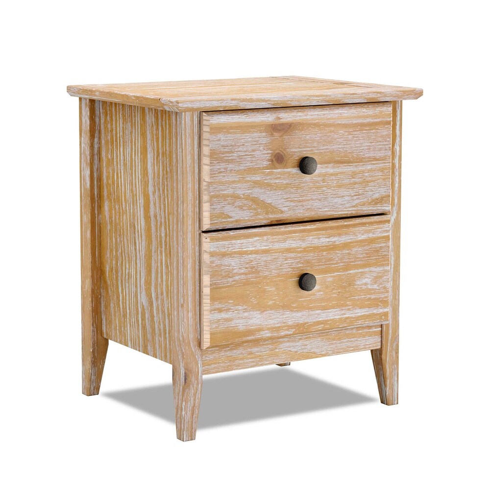 Grain Wood Furniture Greenport 2 Drawer Nightstand