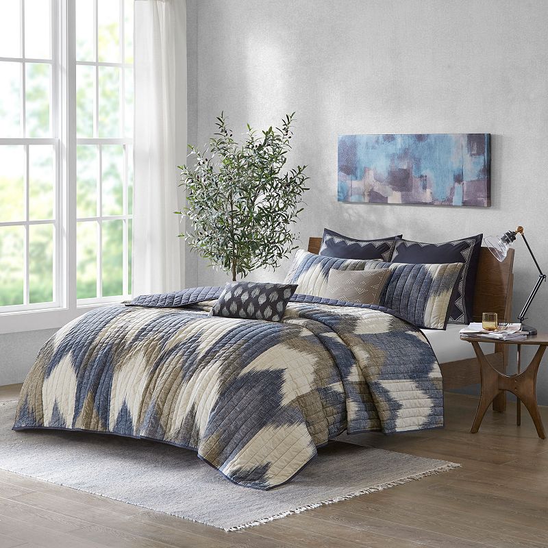 INK+IVY Alpine 3-piece Cotton Quilt Set with Shams