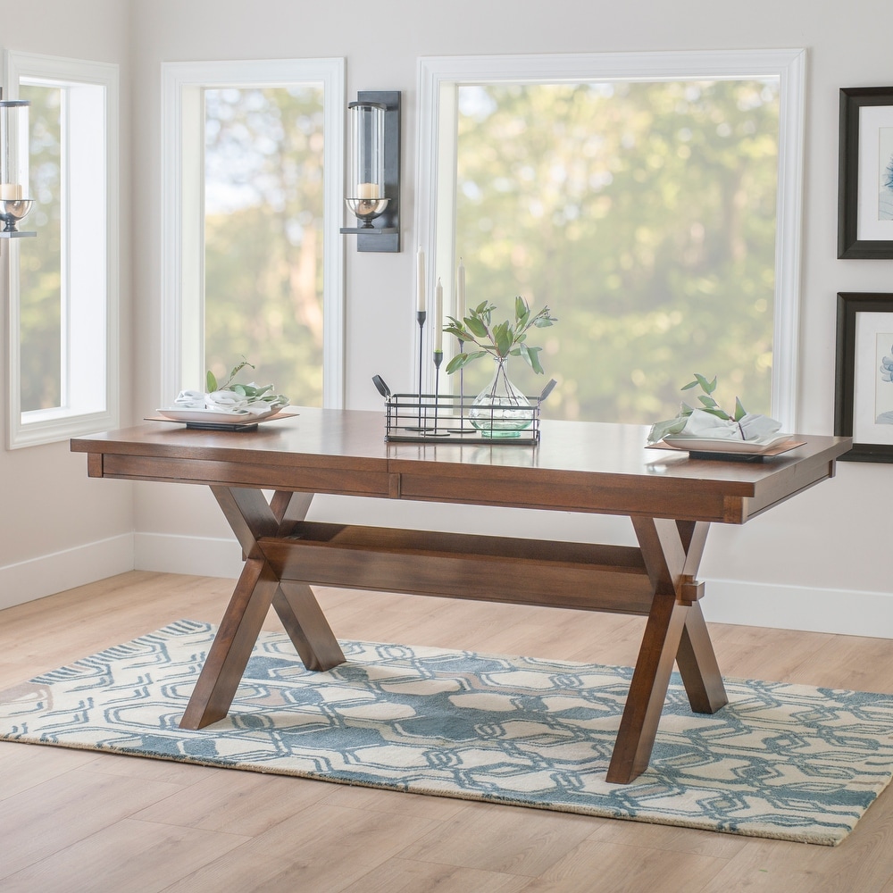 Linon Demeter Farmhouse Dining Table