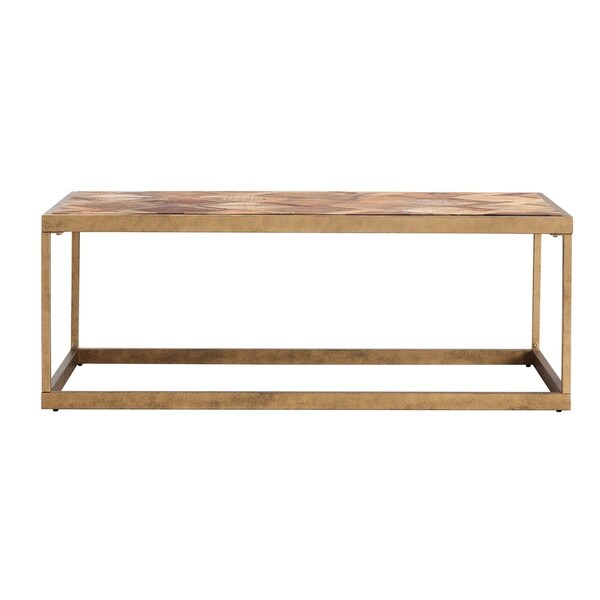 SEI Furniture Darren Reclaimed Wood Rectangle Coffee Table