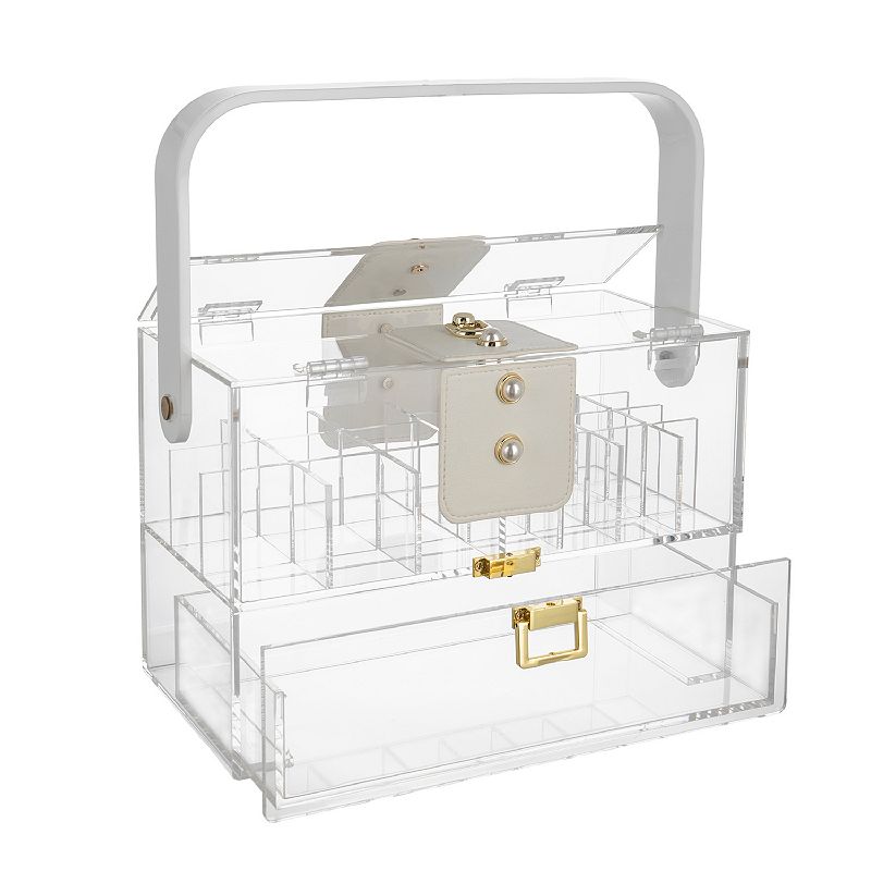 AandB Home Clear Acrylic Storage Box