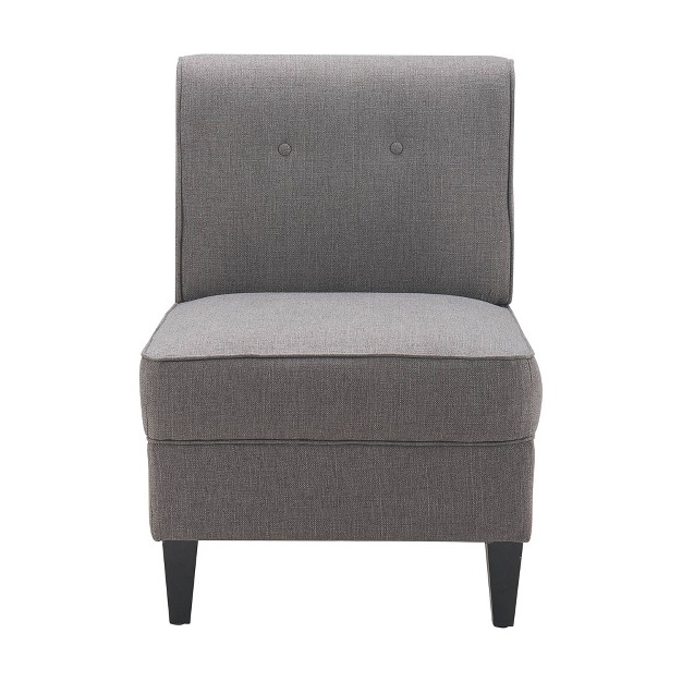 Copenhagen Tufted Slipper Chair Serta