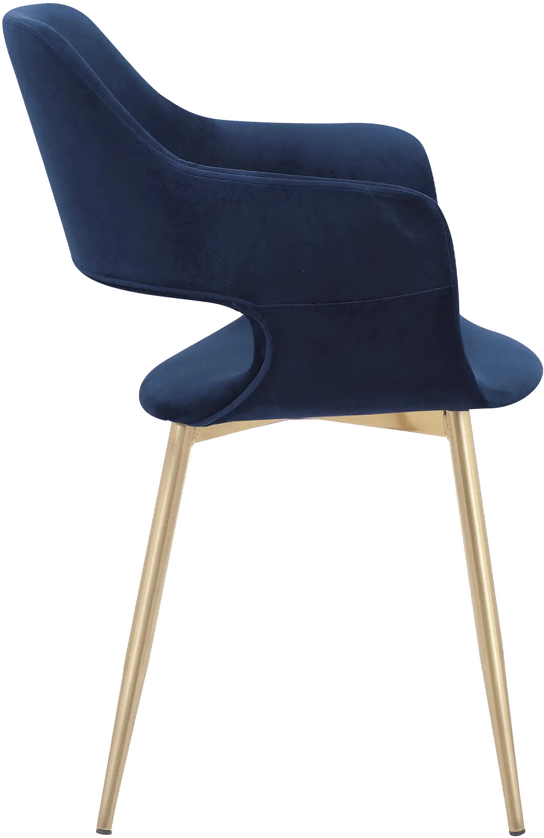 Gigi Blue Dining Room Arm Chair (Set of 2)