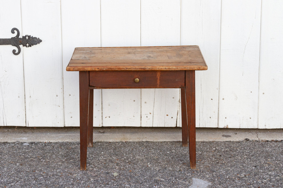 Small Early 19th Century French Side Table   Farmhouse   Side Tables And End Tables   by De cor  Houzz
