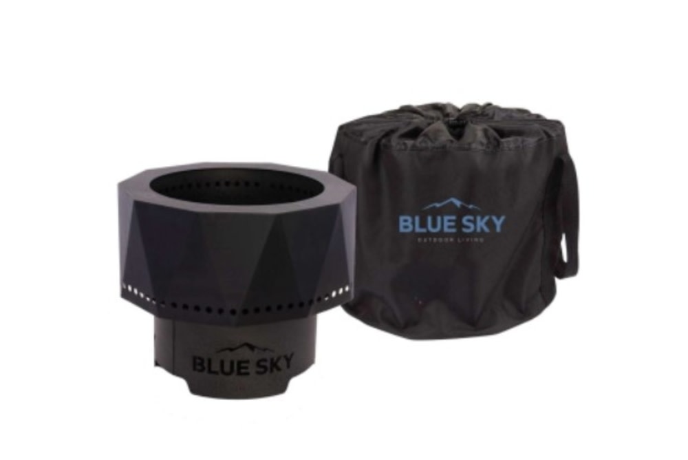 Blue Sky The Ridge Fire Pit Smokeless Portable Wood Pellet ;