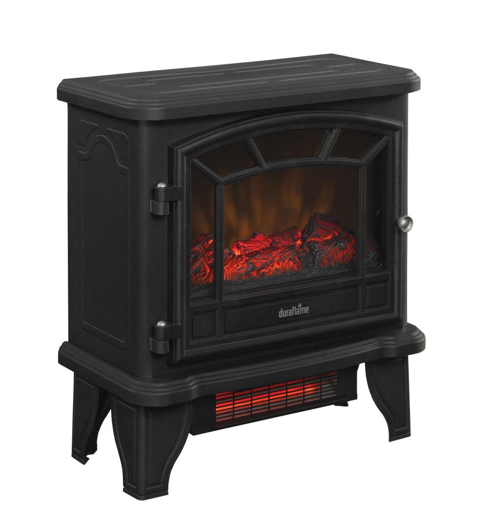 DuraflameA Infrared Quartz Electric Fireplace Stove Heater， Black