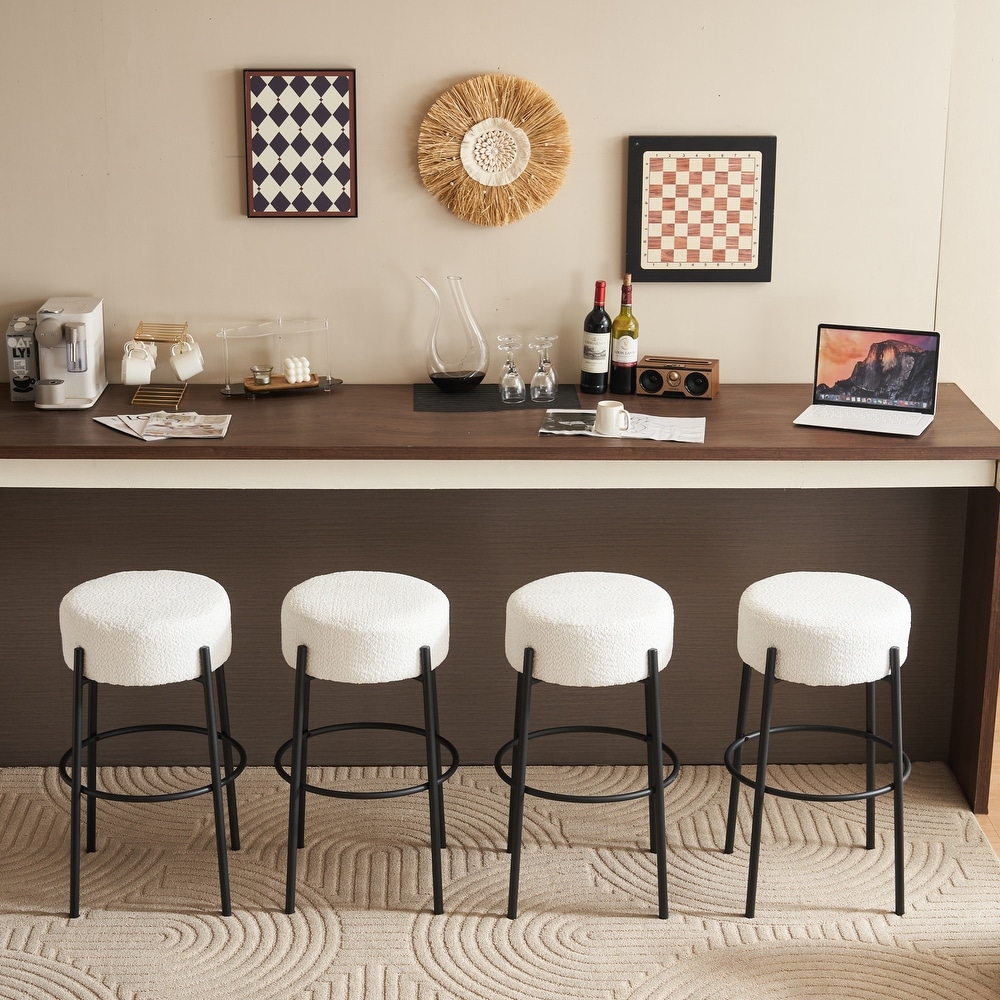 Round Counter Bar Stools 30\