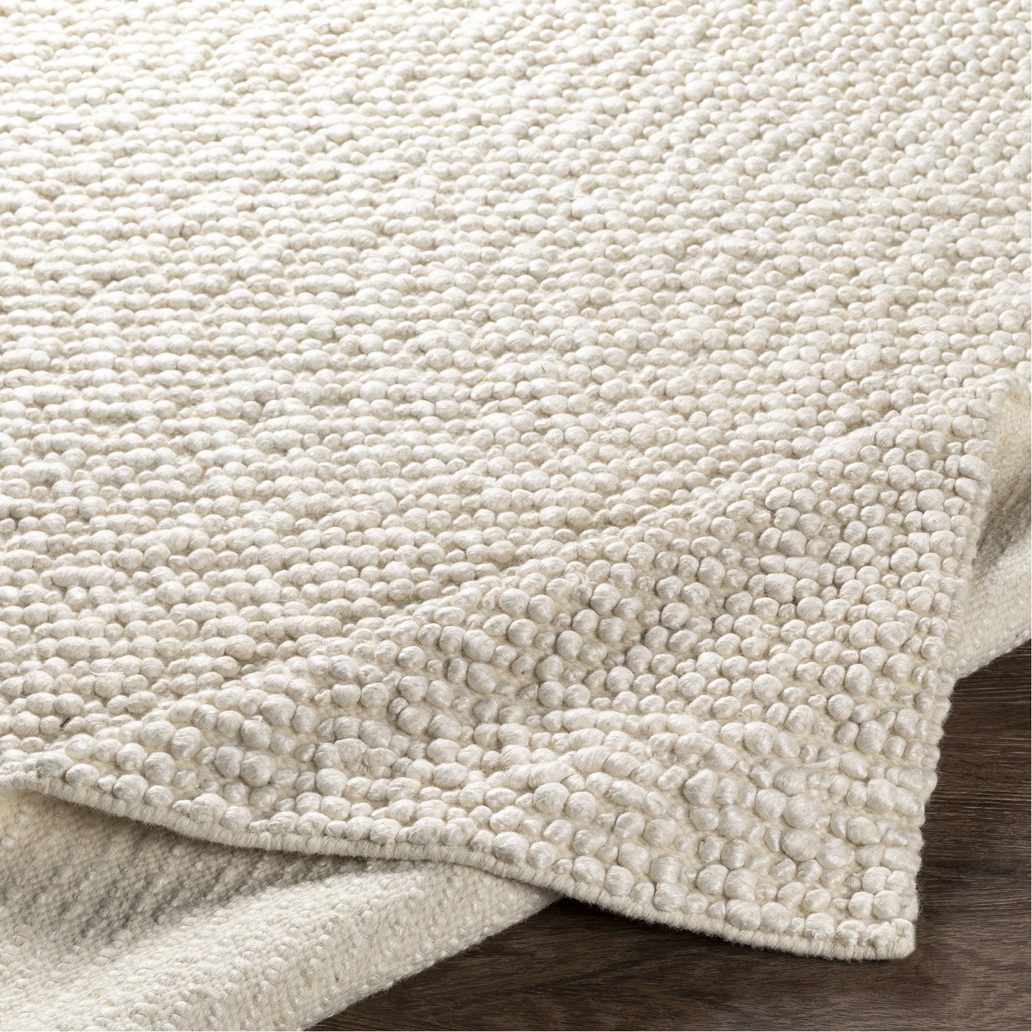 Como Hand Woven Rug in Ivory