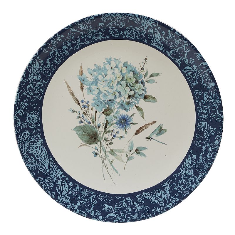 Certified International Bohemian Blue 4-pc. Dinner Plate Set