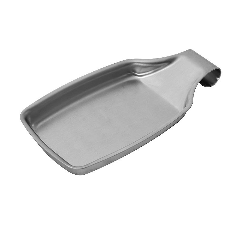 Baker's Secret Stainless Steel Spoon Rest 8.07x0.79x4.09