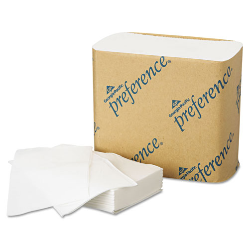 Georgia Pacific GP Singlefold Interfolded Bathroom Tissue | White， 400 Sheet