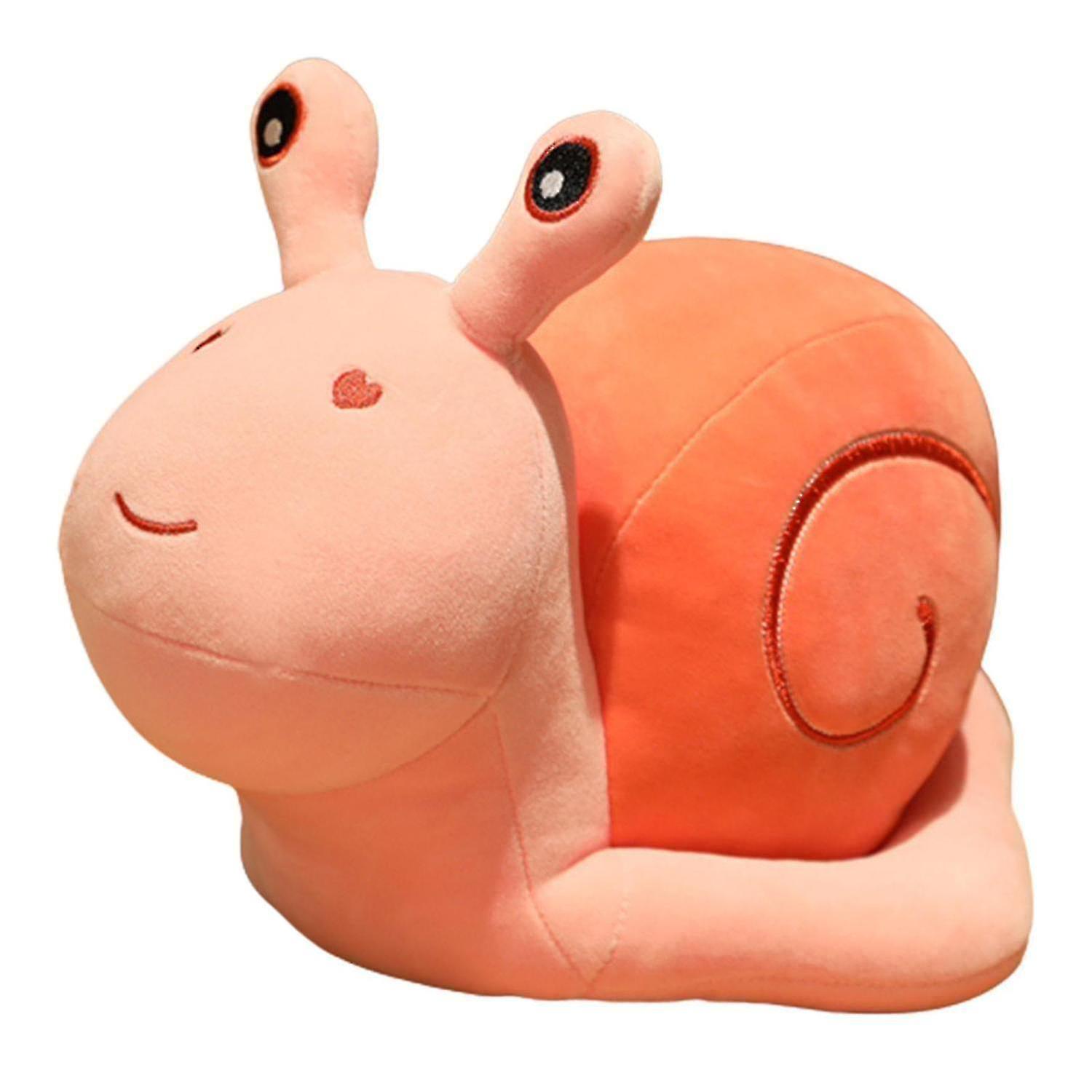 Pink 30cm Cartoon Little Snails Stuffed Toy Soft Cuddly Friends Baby Sleeping Pillow Doll Z48051