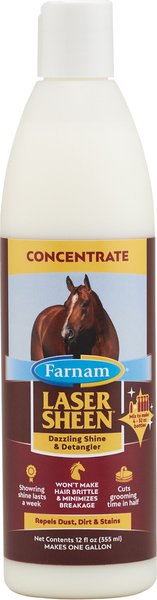 Farnam Laser Sheen Concentrate Horse Shine and Detangler