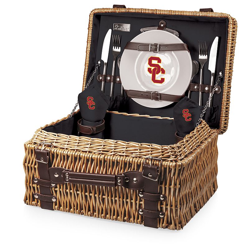 Picnic Time USC Trojans Champion Picnic Basket Set