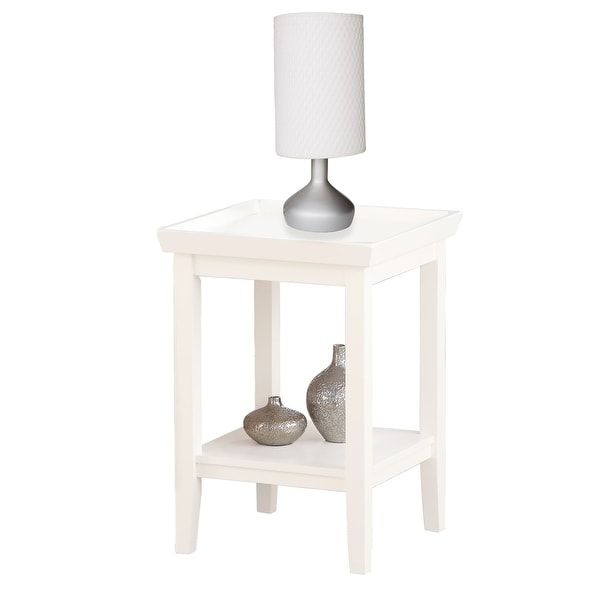 Porch and Den Luxembourg Rubberwood End Table