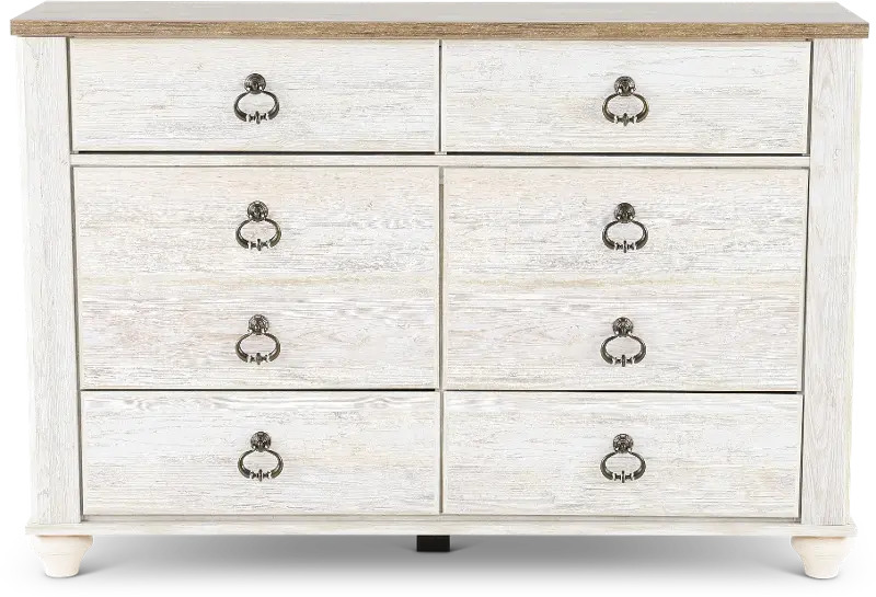 Millhaven Whitewash Dresser