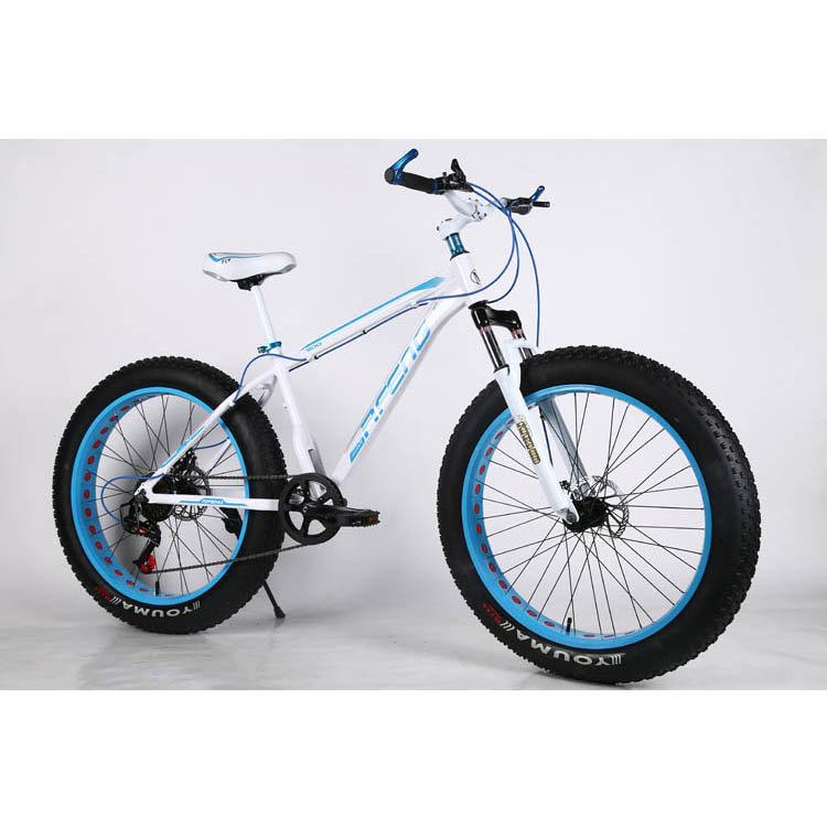 2023 Chinese factory 26 inch 29inch double disc brake cycle mountain bike snow bicycle aluminum alloy fat tire bike OEM for customer