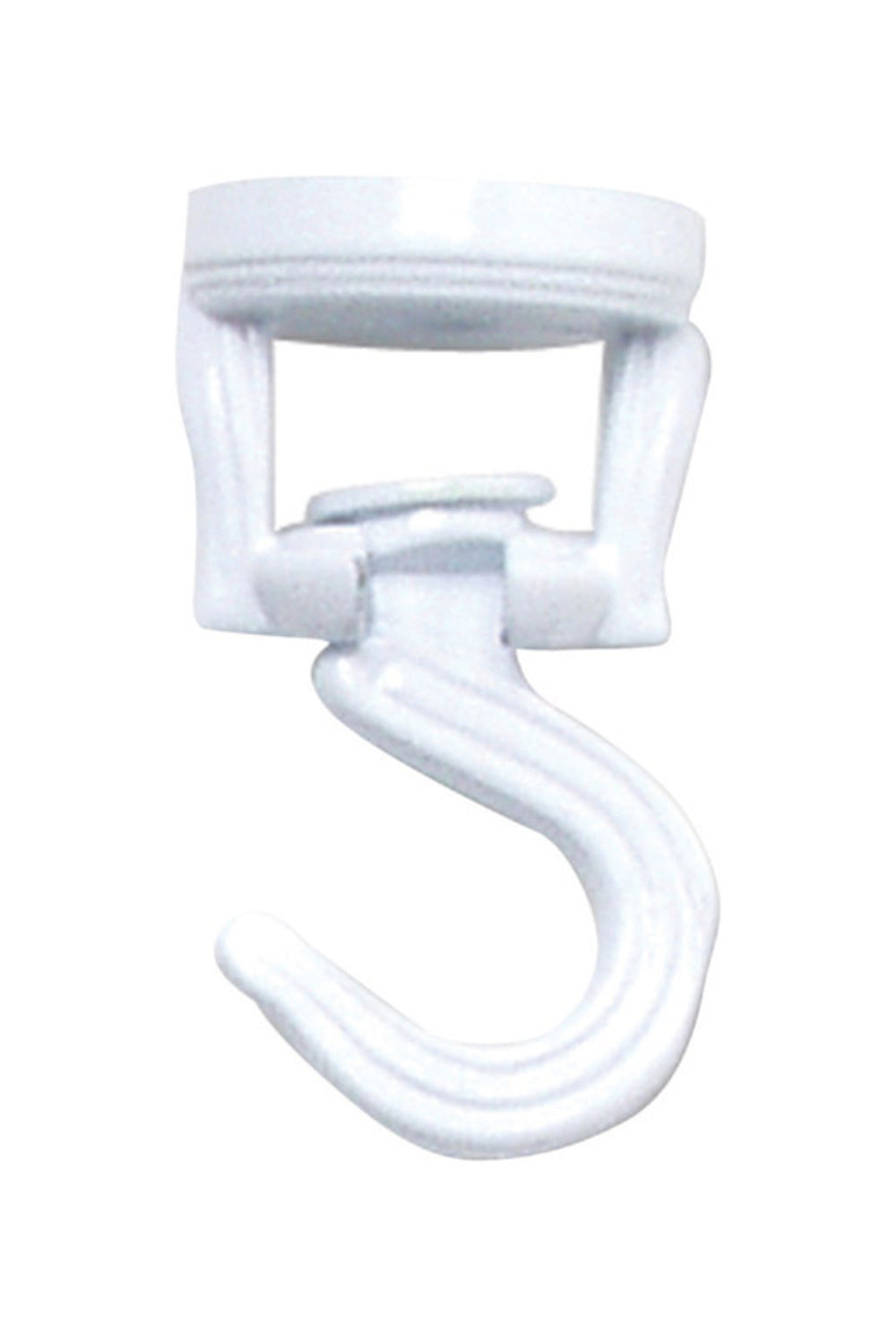 SWIVEL SWAG HOOK WHITE