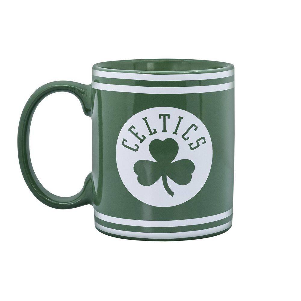 Uncanny Brands NBA Boston Celtics Single-Cup Green Coffee Mug with Warmer for Your Drip Coffee Maker MW1-NBA-CEL-LG1