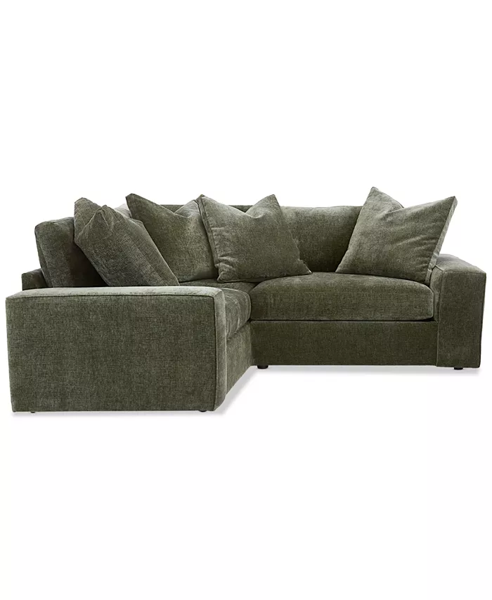 Furniture Michola 2-Pc. Fabric L-Shape Sectional Sofa