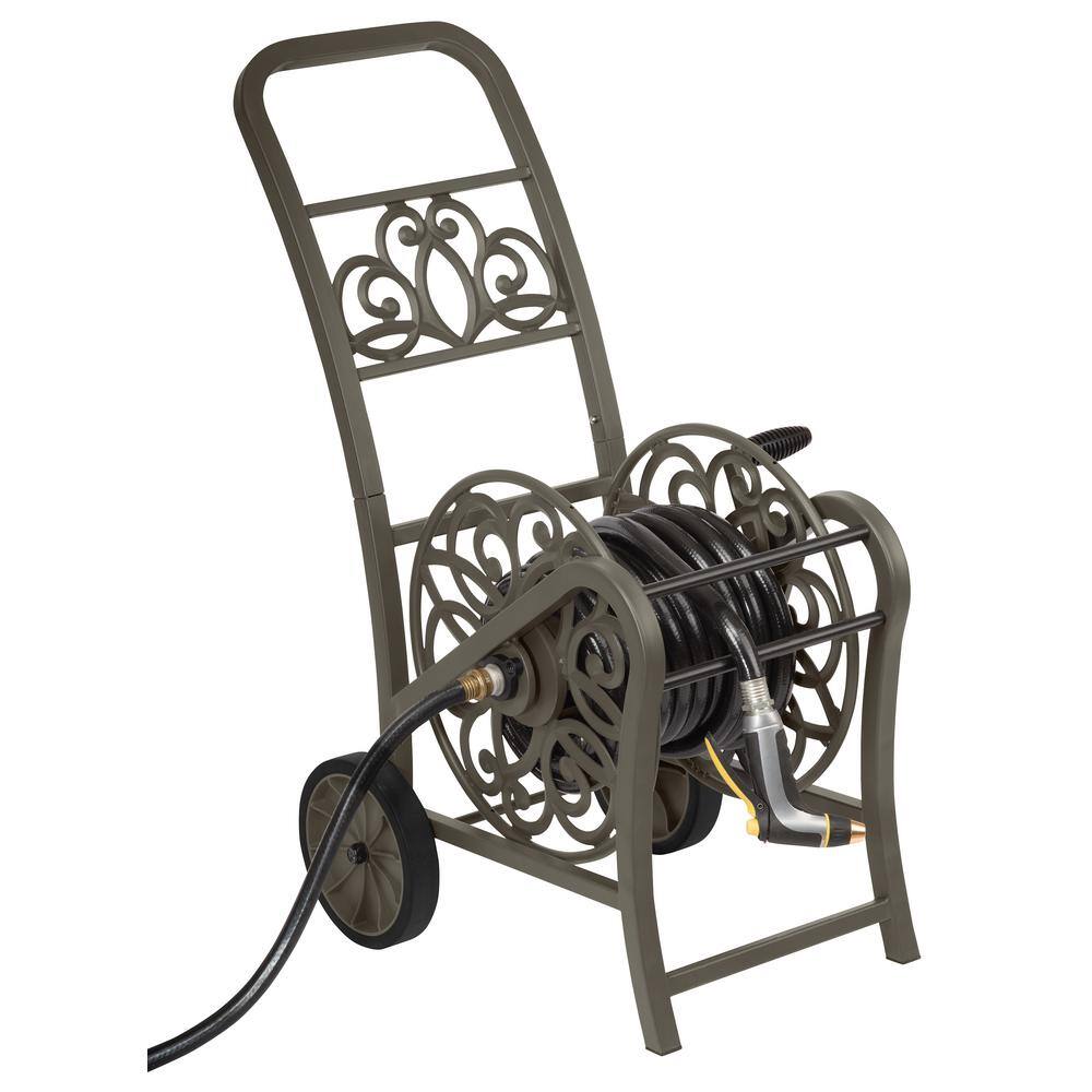 Hampton Bay 2-Wheel Hose Reel Cart MDHC150HB