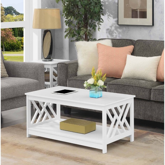 Titan Coffee Table With Shelf Breighton Home