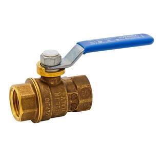 Everbilt 12 in. Brass FPT Full Port Threaded Ball Valve 107-403EB