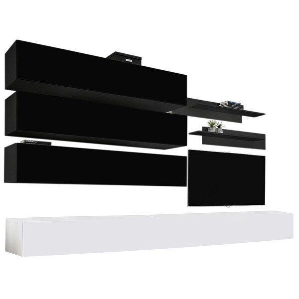 Fly J1 30TV Wall Mounted Floating Modern Entertainment Center