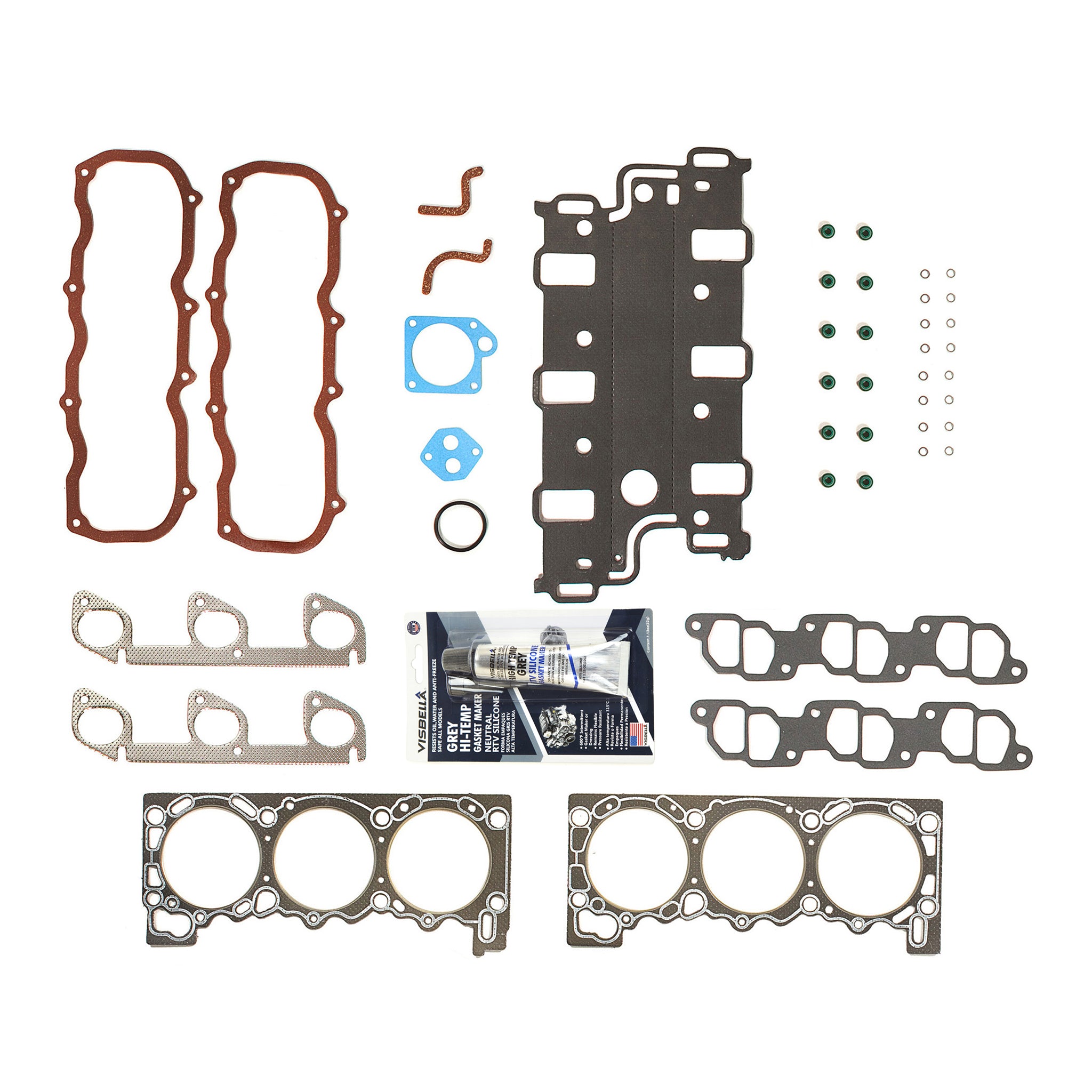 Evergreen HS1813-1 Head Gasket Set Fits 90-94 Ford Explorer Ranger Aerostar Mazda B4000 Navajo 4.0